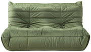 Relax 54.75" Velvet Upholstered Loveseat in Green - 44064Green-L