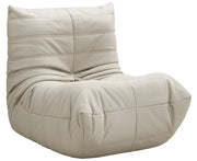 Relax Vegan Leather Upholstered Chair in Cream - 44063Cream-C