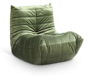Relax Velvet Upholstered Chair in Green - 44064Green-C