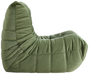 Relax Velvet Upholstered Chair in Green - 44064Green-C