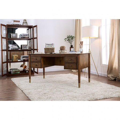 Reliance Antique Oak Desk - CM-DK5056