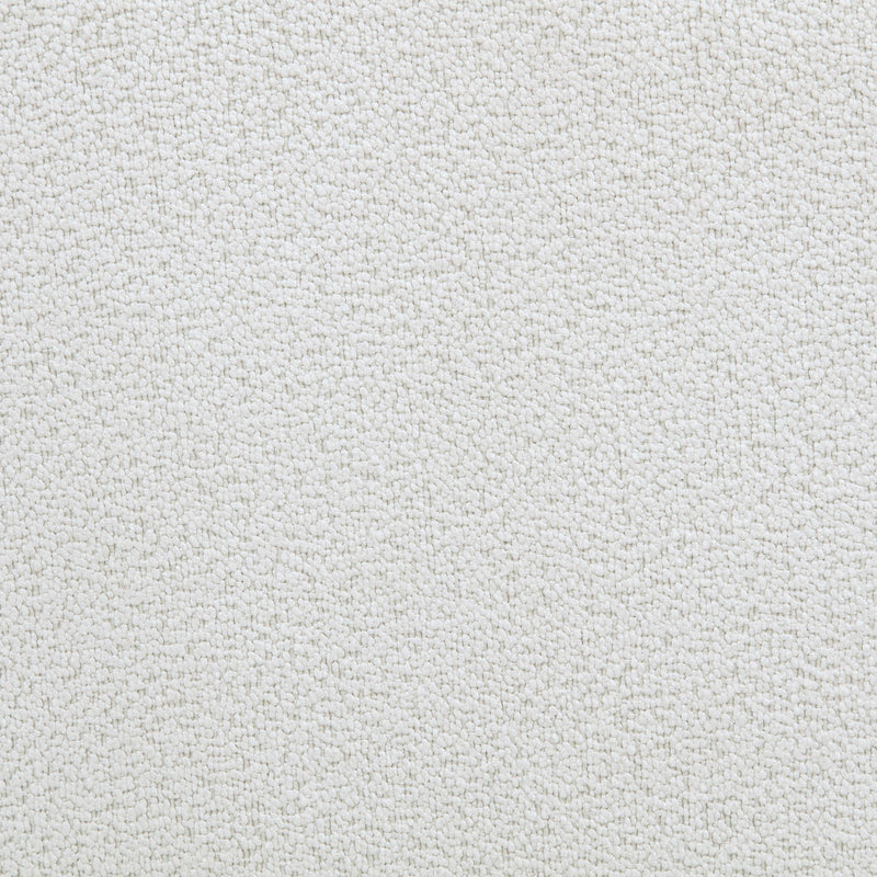 Remuda Boucle Upholstered Round Storage Ottoman Ivory - 915423