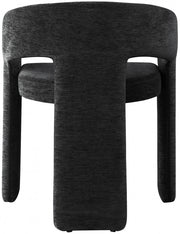 Rendition Fabric Upholstered Dining Chair in Black - 911Black-C