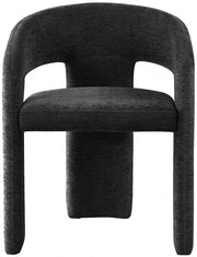Rendition Fabric Upholstered Dining Chair in Black - 911Black-C