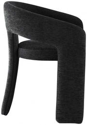 Rendition Fabric Upholstered Dining Chair in Black - 911Black-C