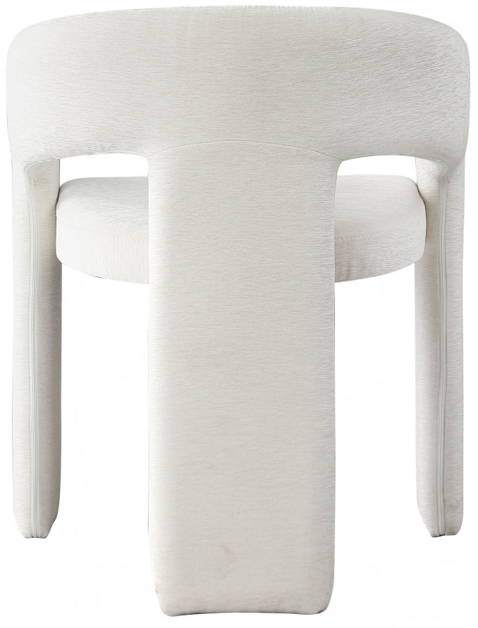 Rendition Fabric Upholstered Dining Chair in Cream, Set of 2 - 911Cream-C