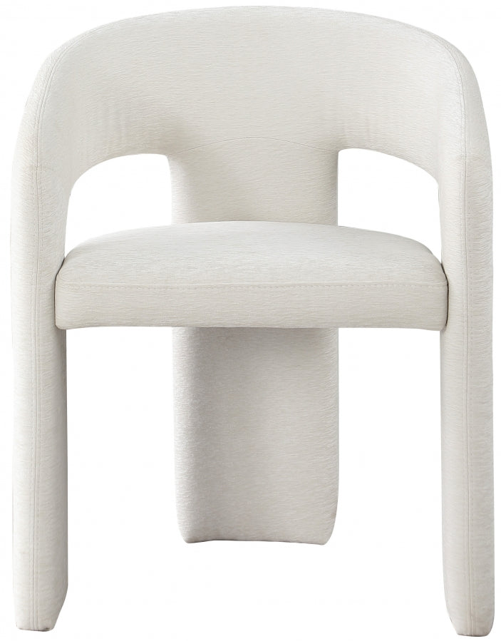 Rendition Fabric Upholstered Dining Chair in Cream, Set of 2 - 911Cream-C