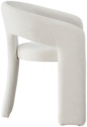 Rendition Fabric Upholstered Dining Chair in Cream, Set of 2 - 911Cream-C