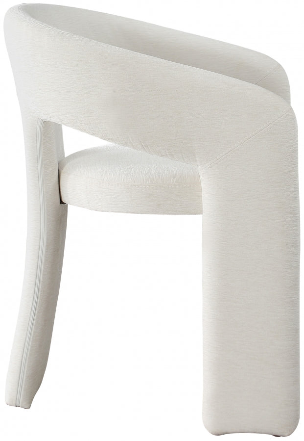 Rendition Fabric Upholstered Dining Chair in Cream, Set of 2 - 911Cream-C