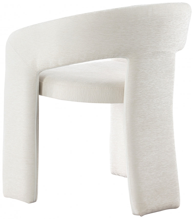 Rendition Fabric Upholstered Dining Chair in Cream, Set of 2 - 911Cream-C