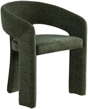 Rendition Fabric Upholstered Dining Chair in Green, Set of 2 - 911Green-C