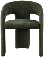 Rendition Fabric Upholstered Dining Chair in Green, Set of 2 - 911Green-C