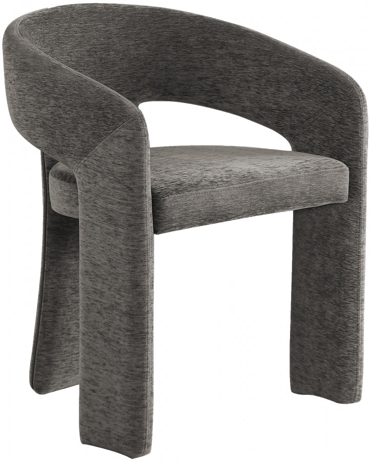 Rendition Fabric Upholstered Dining Chair in Grey - 911Grey-C