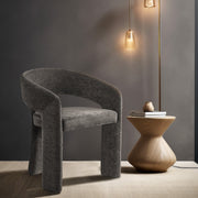 Rendition Fabric Upholstered Dining Chair in Grey - 911Grey-C