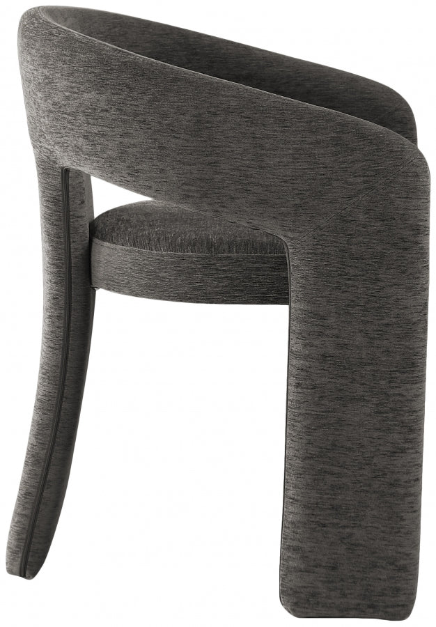 Rendition Fabric Upholstered Dining Chair in Grey - 911Grey-C