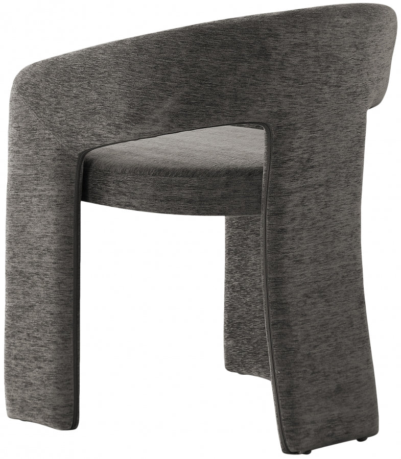 Rendition Fabric Upholstered Dining Chair in Grey - 911Grey-C