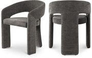 Rendition Fabric Upholstered Dining Chair in Grey - 911Grey-C