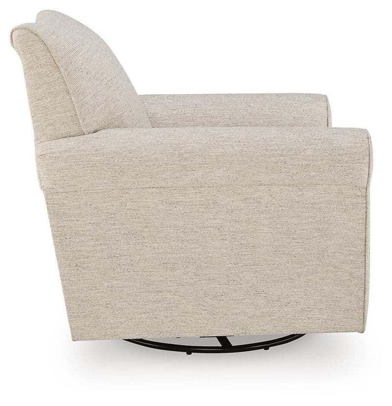Renley Opal Swivel Glider Accent Chair - A3000854