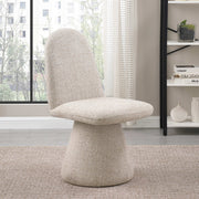 Renuar Fabric Upholstered Dining Chair in Beige, Set of 2 - 869Beige-C