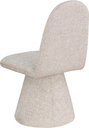 Renuar Fabric Upholstered Dining Chair in Beige, Set of 2 - 869Beige-C