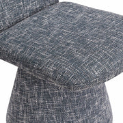 Renuar Fabric Upholstered Dining Chair in Blue, Set of 2 - 869Blue-C