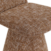 Renuar Fabric Upholstered Dining Chair in Cognac, Set of 2 - 869Cognac-C
