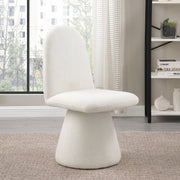 Renuar Fabric Upholstered Dining Chair in Cream, Set of 2 - 869Cream-C