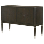 Reseda 4-door Dining Sideboard Server with Shelves Ash Brown - 193675