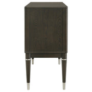 Reseda 4-door Dining Sideboard Server with Shelves Ash Brown - 193675