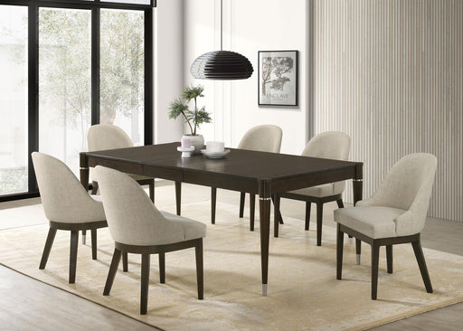 Reseda 7-piece Rectangular Dining Set Ash Brown - 193671-S7