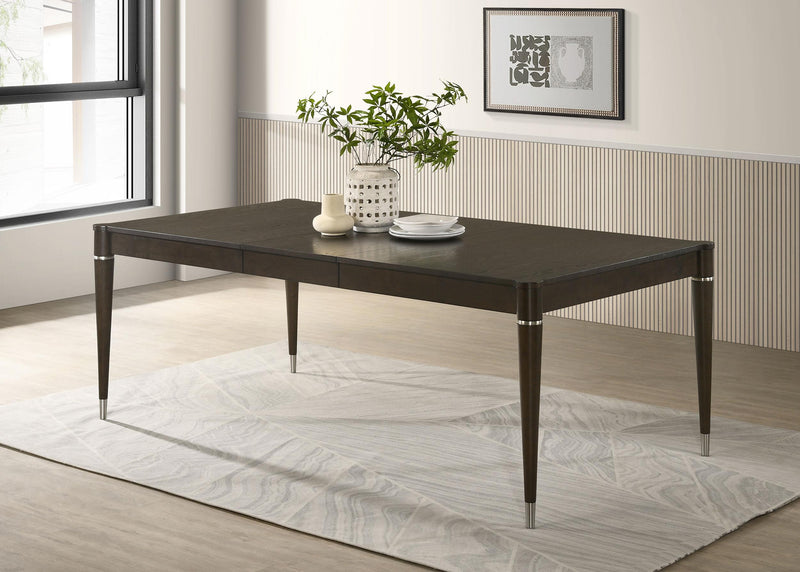 Reseda 81-inch Extension Leaf Dining Table Ash Brown - 193671