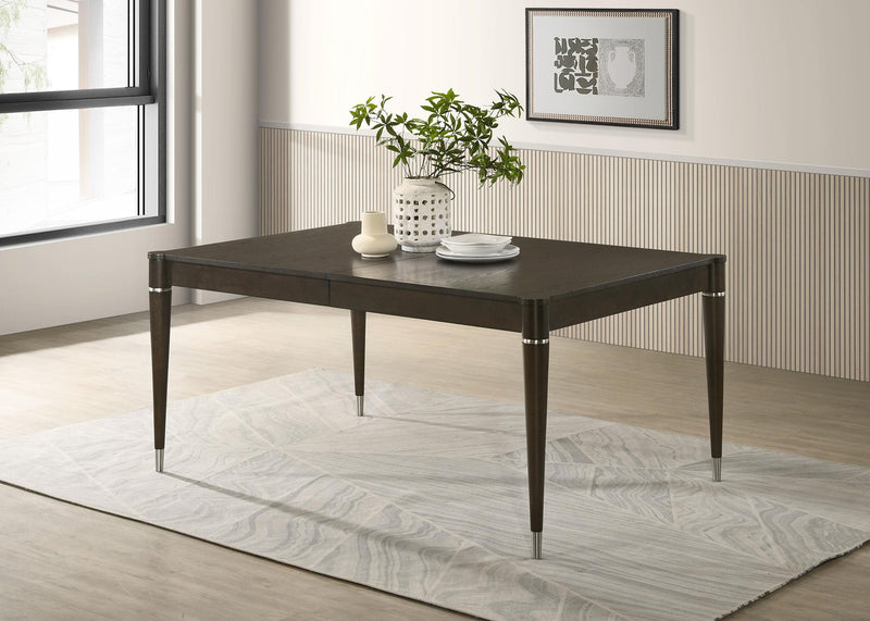 Reseda 81-inch Extension Leaf Dining Table Ash Brown - 193671