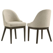 Reseda Upholstered Dining Side Chair Beige (Set of 2) - 193672