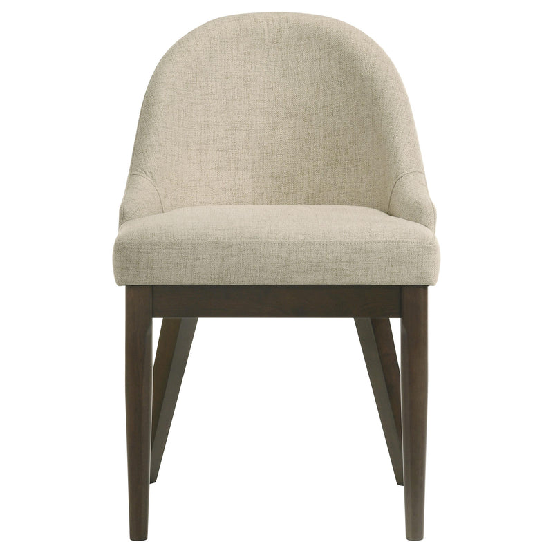 Reseda Upholstered Dining Side Chair Beige (Set of 2) - 193672