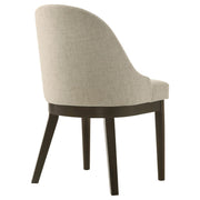 Reseda Upholstered Dining Side Chair Beige (Set of 2) - 193672