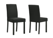 Resia Black Dining Set - Gate FurnitureDining Room Set