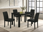 Resia Black Dining Set - Gate FurnitureDining Room Set