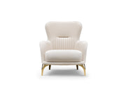 Resital 3-pieces (Sofa & Loveseat & Chair) Livingroom Set in Cream - 200-ST-RES-FLORIA04-321
