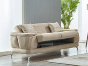 Resital 74" Wide Convertible Loveseat - Gate FurnitureLoveseat