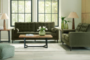 Reveon Lakes Olive Sofa and Loveseat - 26404U1