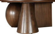 Revive Solid Wood And Oak Veneer Coffee Table in Brown - 99025Brown-CT