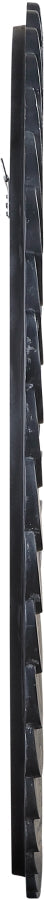 Revolve Oak Veneer Mirror in Black - 66035Black-M