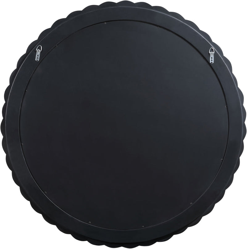 Revolve Oak Veneer Mirror in Black - 66035Black-M