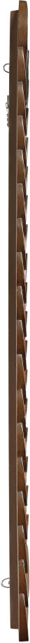 Revolve Oak Veneer Mirror in Brown - 66034Brown-M