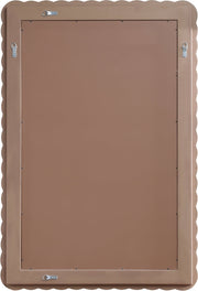 Revolve Oak Veneer Mirror in Brown - 66034Brown-M