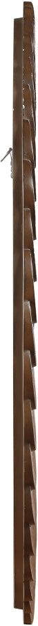 Revolve Oak Veneer Mirror in Brown - 66035Brown-M