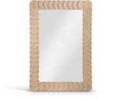 Revolve Oak Veneer Mirror in Natural - 66034Natural-M