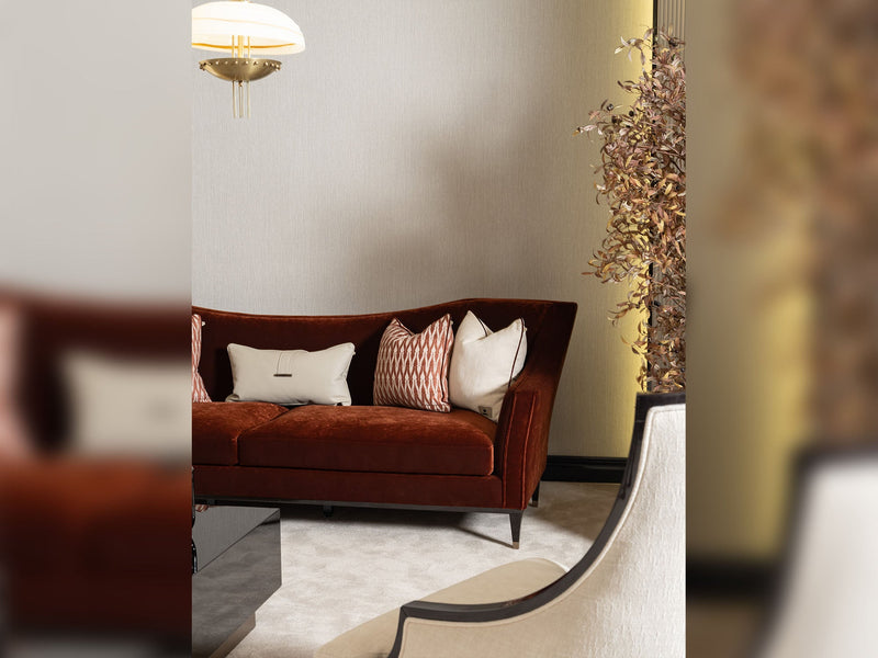 Revora 4-pieces (1 Four Seater Lux Sofa & 1 Four Seater Sofa & 2 Chair) Livingroom in Cream - Brick - 200-GAB-REV-4W411