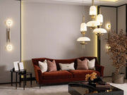 Revora 4-pieces (1 Four Seater Lux Sofa & 1 Four Seater Sofa & 2 Chair) Livingroom in Cream - Brick - 200-GAB-REV-4W411