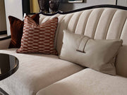 Revora 4-pieces (1 Four Seater Lux Sofa & 1 Four Seater Sofa & 2 Chair) Livingroom in Cream - Brick - 200-GAB-REV-4W411